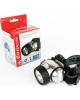 Светодиодный фонарь ULTRAFLASH (10260) LED5351 металлик
