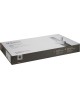 Смеситель для кухни MAGNUS 9132 Смеситель кухонный, шаровый, Г - образный излив, с поворотной вытяжной лейкой, из нержавеющей стали, цвет ЧЕРНЫЙ