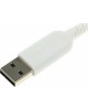 A4TECH Клавиатура Fstyler FK25, USB, белый серый [fk25 white]