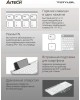 A4TECH Клавиатура Fstyler FK25, USB, белый серый [fk25 white]