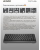 A4TECH Клавиатура Fstyler FBK11, USB, Bluetooth/Радиоканал, черный серый [fbk11 grey]
