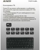 A4TECH Клавиатура Fstyler FBK11, USB, Bluetooth/Радиоканал, черный серый [fbk11 grey]