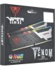 PATRIOT Память DDR5 2x16GB 7200MHz PVVR532G720C34K Viper Venom RGB RTL Gaming PC5-57600 CL34 DIMM 288-pin 1.45В kit с радиатором Ret