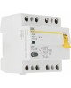 IEK Выключатель дифф.тока УЗО ВД1-63 (MDV10-4-025-030) 25A 30мА AC 4П 400В 4мод белый (упак.:1шт)