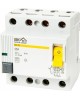 IEK Выключатель дифф.тока УЗО ВД1-63 (MDV10-4-025-030) 25A 30мА AC 4П 400В 4мод белый (упак.:1шт)