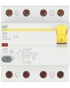 IEK Выключатель дифф.тока УЗО ВД1-63 (MDV10-4-025-030) 25A 30мА AC 4П 400В 4мод белый (упак.:1шт)