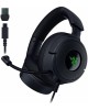RAZER Гарнитура игровая Kraken V4 X, для компьютера и игровых консолей, мониторные, проводные, черный [rz04-05180100-r3m1]