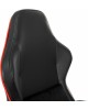 Кресло компьютерное игровое A4TECH Кресло игровое Bloody GC-780, на колесиках, кожзам, 1шт. в комплекте черный/красный