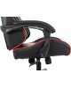 Кресло компьютерное игровое A4TECH Кресло игровое Bloody GC-780, на колесиках, кожзам, 1шт. в комплекте черный/красный