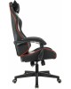 Кресло компьютерное игровое A4TECH Кресло игровое Bloody GC-780, на колесиках, кожзам, 1шт. в комплекте черный/красный
