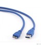 GEMBIRD /Cablexpert CCP-mUSB3-AMBM-0.5M Кабель USB 3.0 Pro , AM/microBM 9P, 0.5м, экран, синий