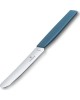 VICTORINOX Нож кухонный Swiss Modern, столовый, 110мм, заточка прямая, стальной, синий [6.9006.112]