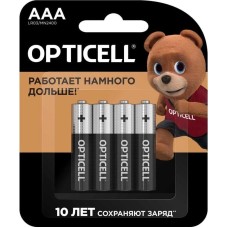 OPTICELL Батарея Basic LR03 AAA (4шт) блистер