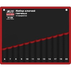 AVS TOOLS Сумка для гаечных ключей 12 карманов AVS N12M