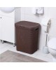 Корзина для белья VIOLET Ротанг 60л (белый) 186006