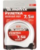 Рулетки MATRIX Рулетка Magnetic, 7,5 м х 25 мм, магнитный зацеп 31012
