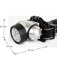 Светодиодный фонарь ULTRAFLASH (10261) LED5352 металлик