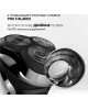 Бритва POLARIS PMR 0305R WET&DRY PRO 5 BLADES черный/хром
