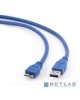 GEMBIRD /Cablexpert CCP-mUSB3-AMBM-0.5M Кабель USB 3.0 Pro , AM/microBM 9P, 0.5м, экран, синий