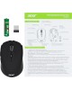 ACER Мышь OMR050 черный оптическая 1600dpi беспров. BT/Radio USB 6but (ZL.MCEEE.00B)