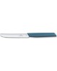 VICTORINOX Нож кухонный Swiss Modern, столовый, 110мм, заточка прямая, стальной, синий [6.9006.112]
