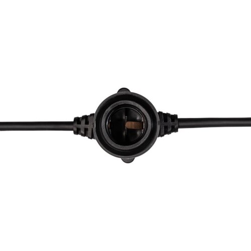 NEON-NIGHT Гирлянда Белт-Лайт 2 жилы, 50м, шаг 20см, 250 патронов E27, IP65, черный круглый провод NEON-NIGHT Гирлянда Белт-Лайт 2 жилы, 50м, шаг 20см, 250 патронов E27, IP65, черный круглый провод