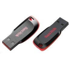 USB флэш-накопитель SANDISK 128GB CRUZER BLADE черный USB2.0 (SDCZ50-128G-B35)