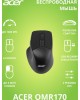 ACER Мышь беспроводная OMR170, Bluetooth/Радио, оптическая, USB, 1600dpi, черный [zl.mceee.00n]