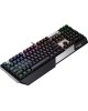 A4TECH Клавиатура Bloody B865R, USB, серый + черный