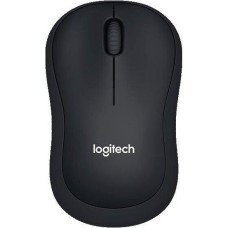 LOGITECH Мышь B220 Silent черный оптическая 1000dpi silent беспров. USB 2but (910-005553)