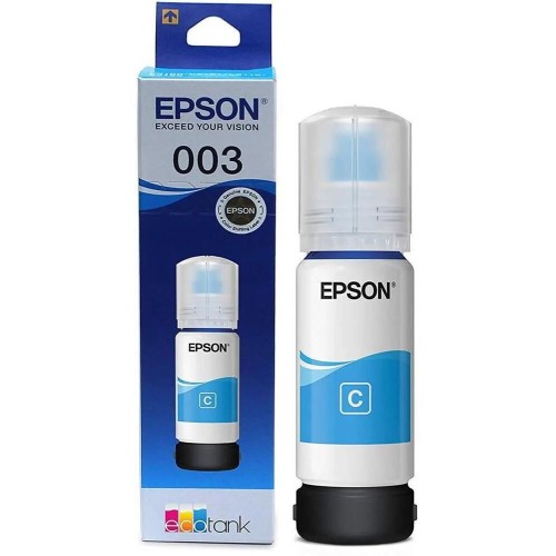 EPSON Чернила 003 C13T00V298, для , 65мл, голубой