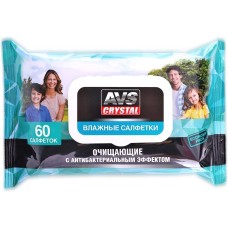 AVS CRYSTAL Влажные салфетки 