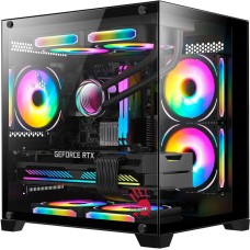 BLOODY Корпус mATX BD-CC105, Mini-Tower, без БП, черный [bd-cc105-bk]