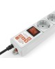 POWERCUBE Сетевой фильтр SPG(5+1)-B-15, 5м, серый