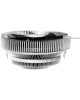 ID-COOLING Вентилятор для процессора DK-01 Socket 115X/1200/1700/AM2/AM2+/AM3/AM3+/FM1/FM2/FM2+, 90mm, 2500rpm, 28.8 дБ, 95W, PWM 4-pin, Al (DK-01)