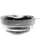 ID-COOLING Вентилятор для процессора DK-01 Socket 115X/1200/1700/AM2/AM2+/AM3/AM3+/FM1/FM2/FM2+, 90mm, 2500rpm, 28.8 дБ, 95W, PWM 4-pin, Al (DK-01)