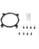 ID-COOLING Вентилятор для процессора DK-01 Socket 115X/1200/1700/AM2/AM2+/AM3/AM3+/FM1/FM2/FM2+, 90mm, 2500rpm, 28.8 дБ, 95W, PWM 4-pin, Al (DK-01)