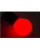 NEON-NIGHT Лампа светодиодная, диаметр 45мм, E27, 5 LED, 2Вт, КРАСНЫЙ, 230В