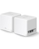 MERCUSYS Бесшовный Mesh роутер Halo H30G(2-pack) AC1300 10/100/1000BASE-TX белый (упак.:2шт)