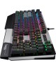 A4TECH Клавиатура Bloody B865R, USB, серый + черный