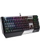 A4TECH Клавиатура Bloody B865R, USB, серый + черный