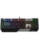 A4TECH Клавиатура Bloody B865R, USB, серый + черный
