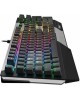 A4TECH Клавиатура Bloody B865R, USB, серый + черный