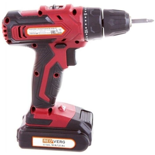 REDVERG Шуруповерт SD24L/2-2 Basic, 2Ач, с двумя аккумуляторами REDVERG Шуруповерт SD24L/2-2 Basic, 2Ач, с двумя аккумуляторами