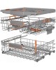 GORENJE Встраиваемая посудомоечная машина GV693A65AD, полноразмерная, ширина 59.8см, полновстраиваемая, загрузка 16 комплектов