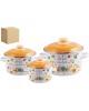 Набор посуды APPETITE 6KB191M Floral kitchen эмал (3 предмета)