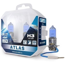 AVS Галогенная лампа ATLAS PB/5000К/PB H3.12V.55W. 2шт