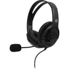 OKLICK Наушники с микрофоном Оклик HS-M400 черный 1.8м накладные оголовье (1532019)
