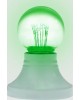 NEON-NIGHT Ретро-лампа светодиодная, диаметр 45мм, E27, 6 LED, 2Вт, ЗЕЛЕНЫЙ, прозрачная колба, 230В