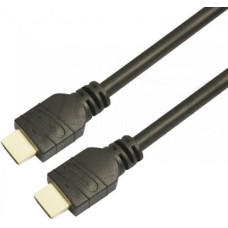 NONAME Кабель аудио-видео LAZSO WH-111 HDMI (m)/HDMI (m) 2м. позолоч.конт. черный (WH-111(2M))